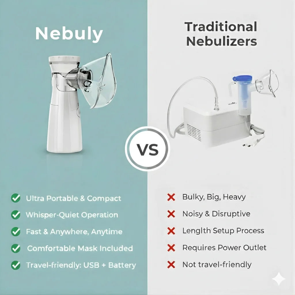 Nebuly Portable Neb - Breathe Easy Anywhere!